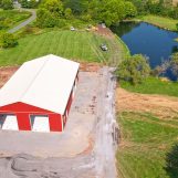 Site excavation and preparation with storm water management