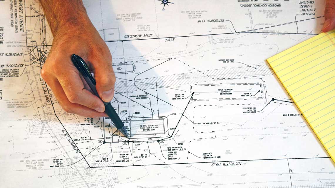 Planning and site design drawings