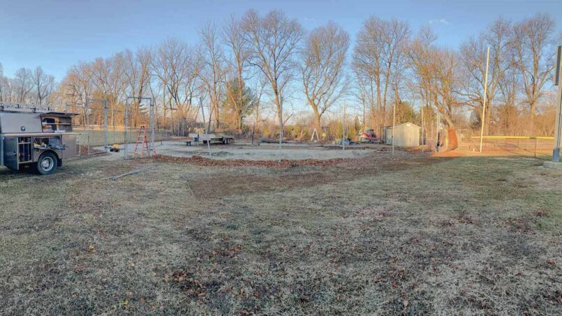 Before construction begins