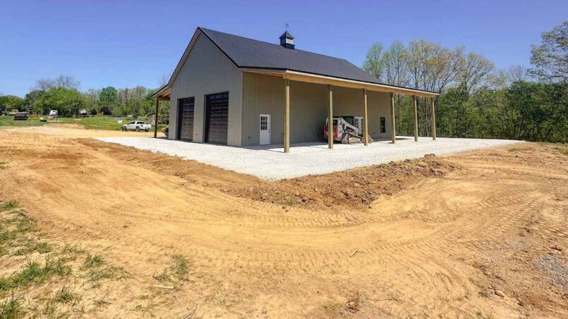 After construction is complete