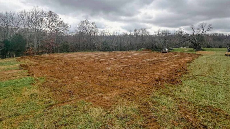 Excavation is underway!