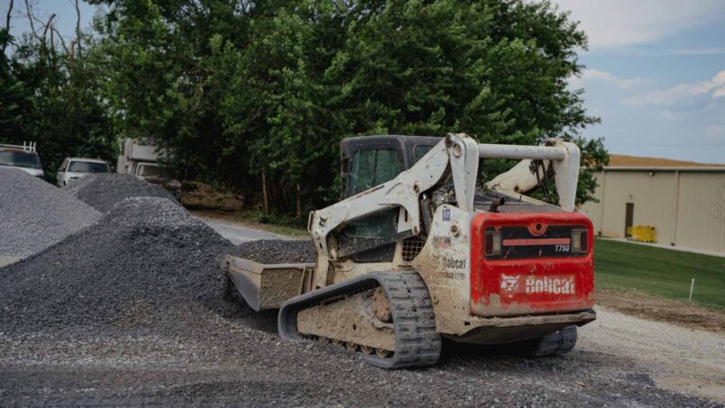 To prepare the property after demolition
