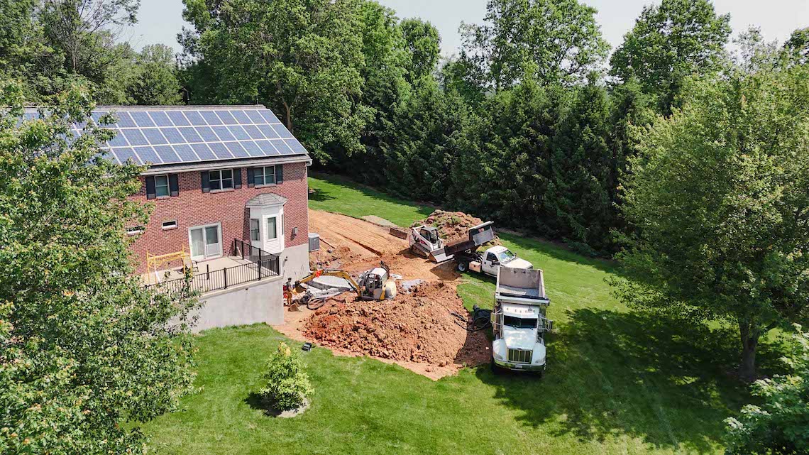 Storm Water Management & Rosetta Koda Wall West Grove PA